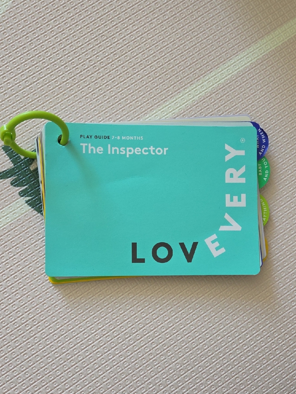 💙7-8M Lovevery The inspector Baby Play Guide